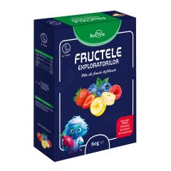 Mix de Fructe Liofilizate 100% Natural – Gustare Variată, Plină de Energie